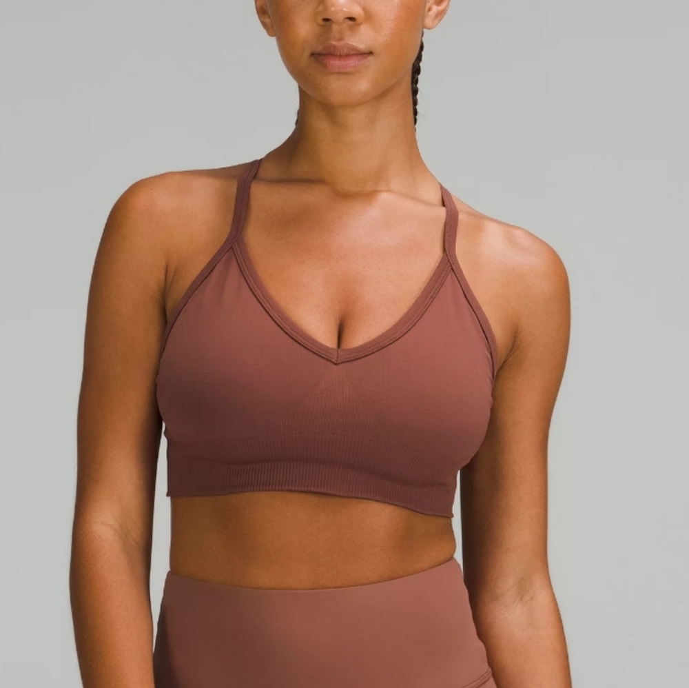 Lululemon Ebb to Street Bra - Ancient Copper 4